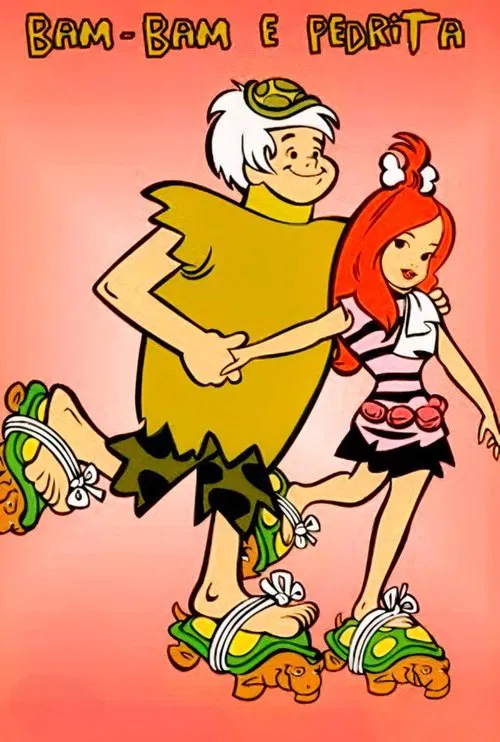 Poster da série Bambam e Pedrita