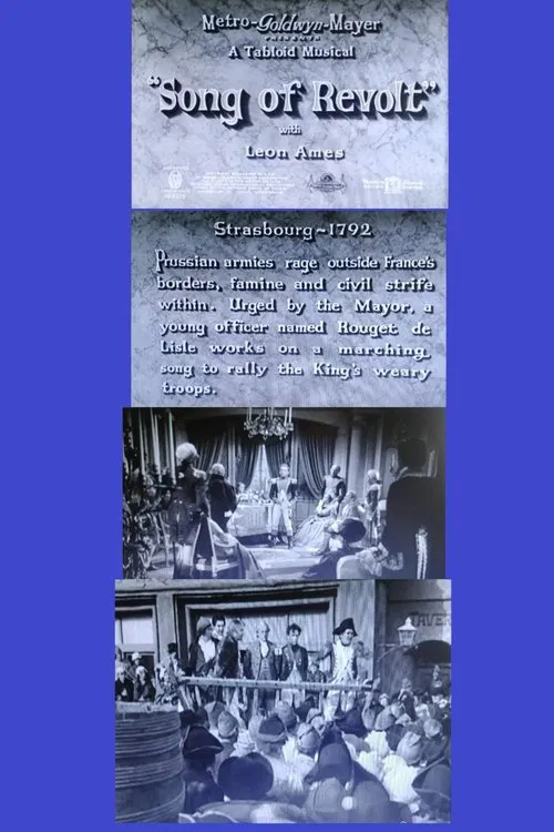 Song of Revolt movie poster