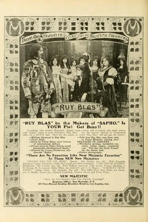 Ruy Blas movie poster