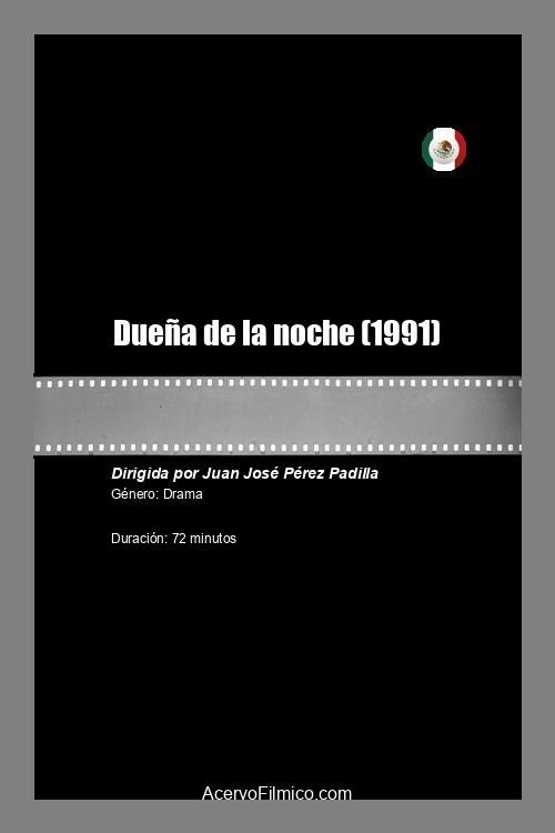 Dueña de la noche movie poster