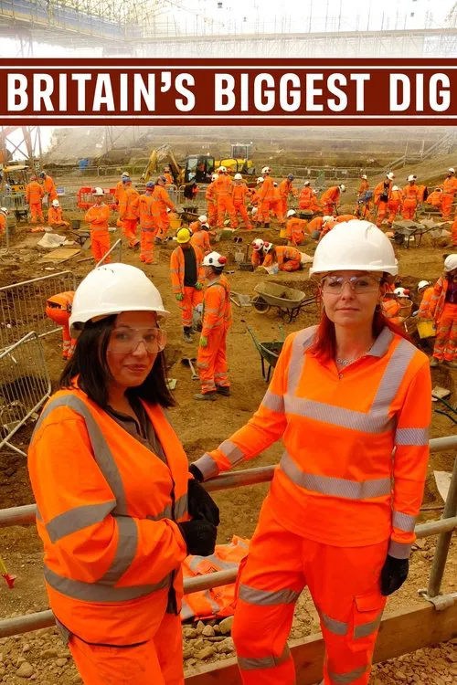 Britain's Biggest Dig tv show poster