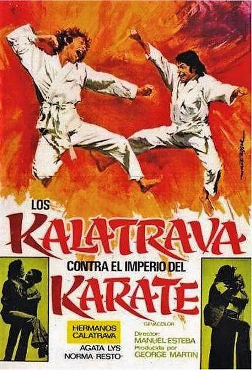 Poster do filme Los Kalatrava contra el imperio del karate