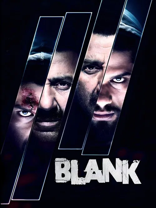 Blank movie poster