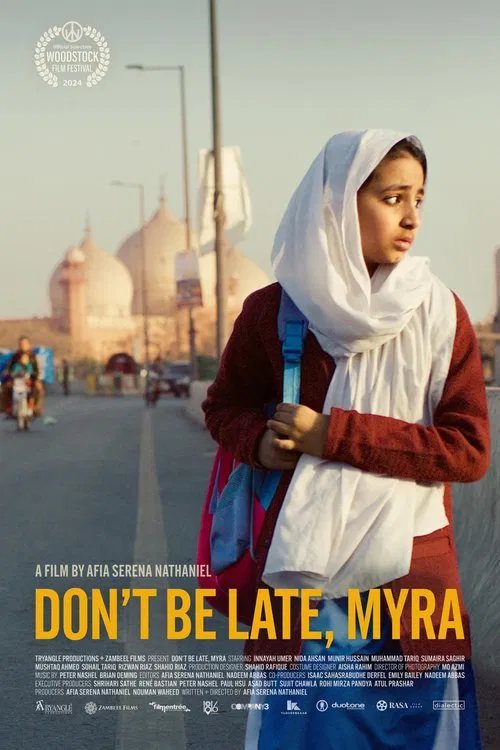 Don't be late, Myra movie poster