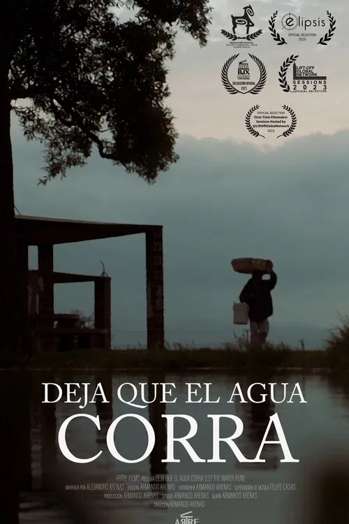 Deja que el agua corra movie poster