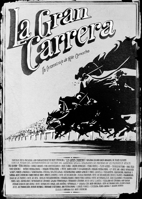 The Big Race movie poster