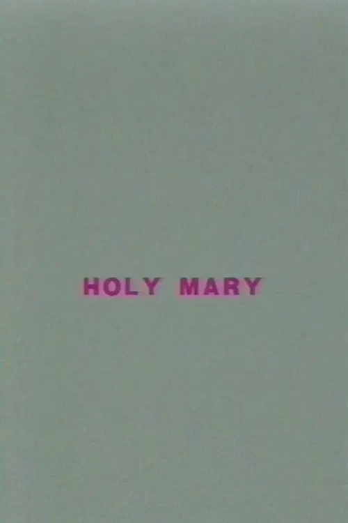 Holy Mary movie poster