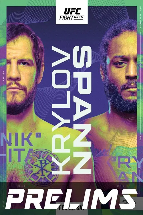 UFC Fight Night 220: Krylov vs. Spann - Prelims movie poster