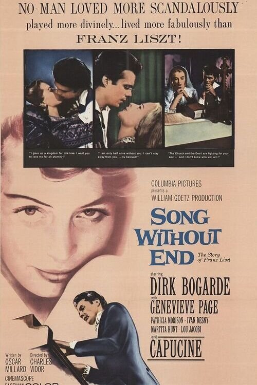 Song Without End movie poster