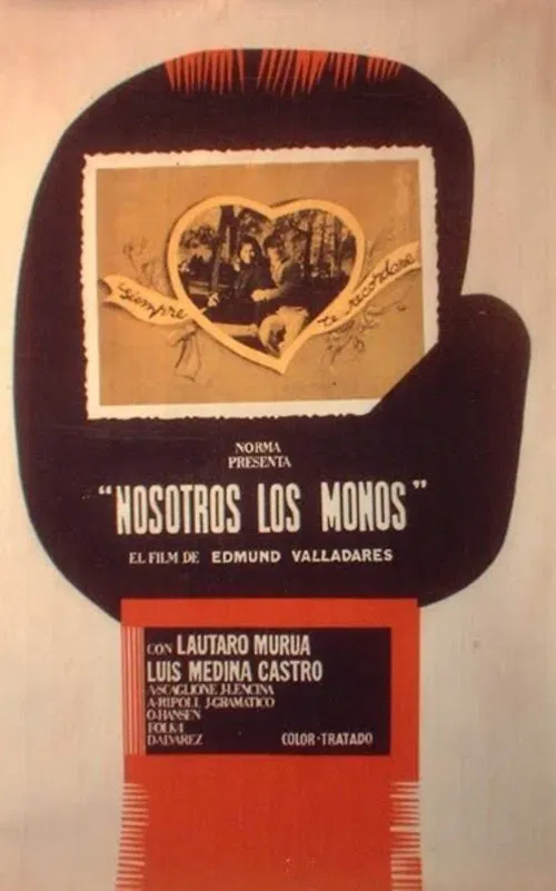 Nosotros los monos movie poster