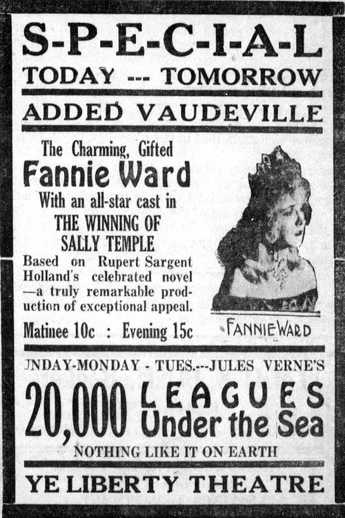 The Winning of Sally Temple movie poster