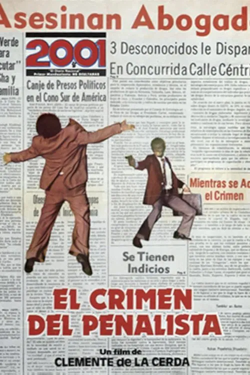 Poster do filme El crimen del penalista