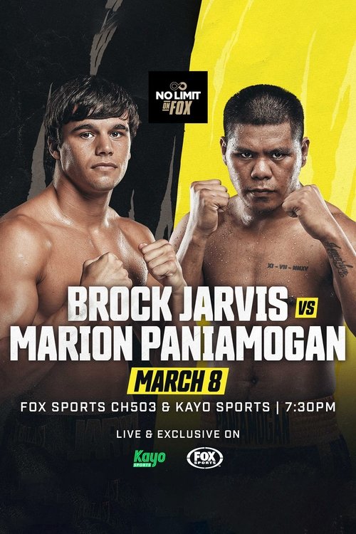 Brock Jarvis vs. Marlon Paniamogan movie poster