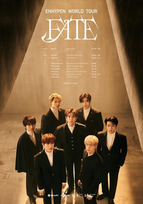 Enhypen World Tour 'FATE' movie poster