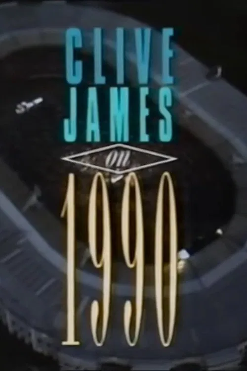 Clive James on 1990 tv show poster