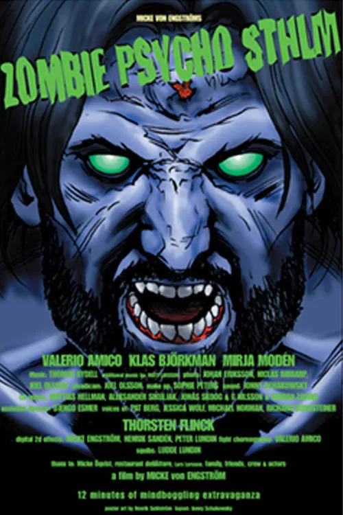 Zombie Psycho STHLM movie poster