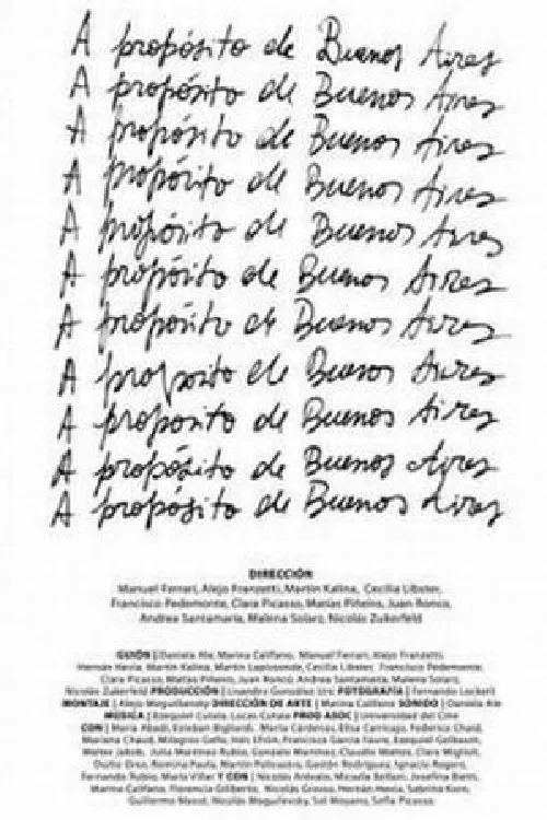 About Buenos Aires movie poster