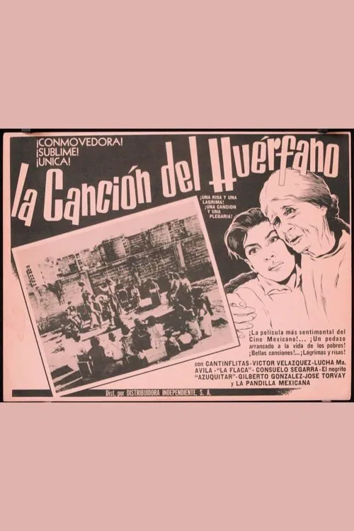 La canción del huérfano movie poster