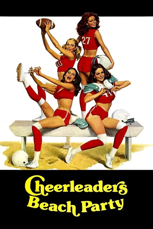 Cheerleaders Beach Party movie poster