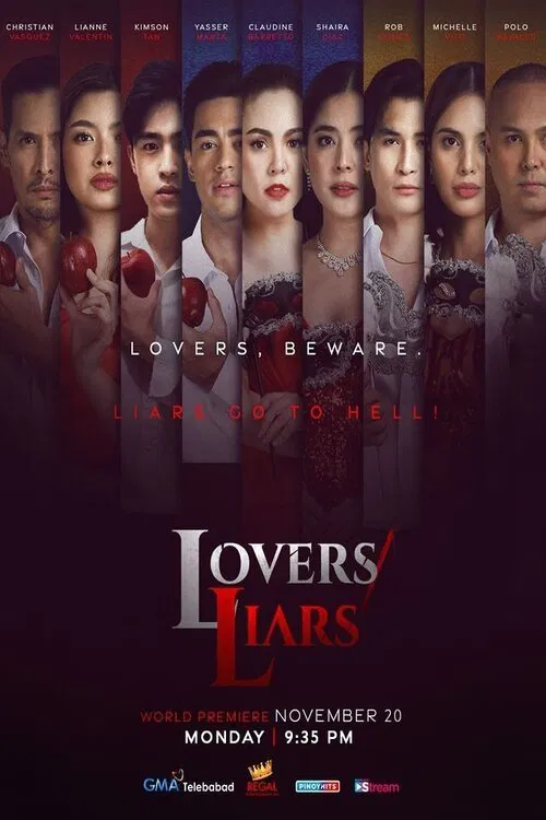 Lovers/Liars tv show poster