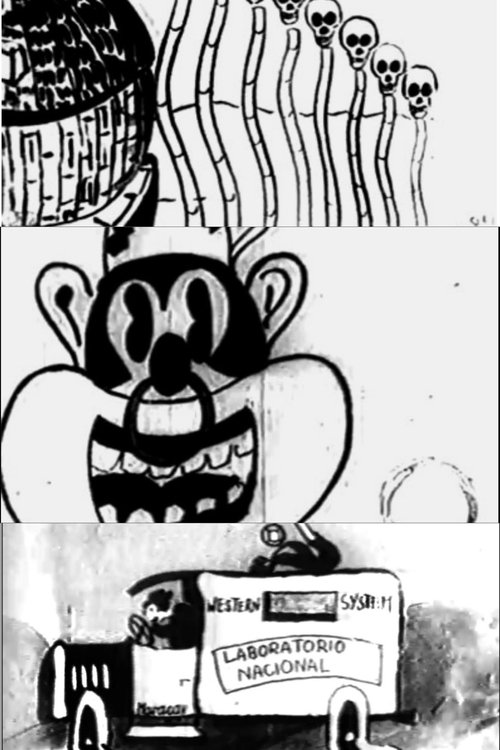 La danza de los esqueletos movie poster