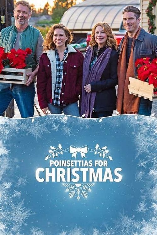 Poinsettias for Christmas movie poster