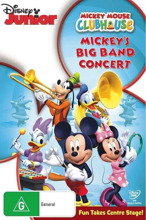 Mickey Mouse Clubhouse: Mickey's Big Band Concert movie poster
