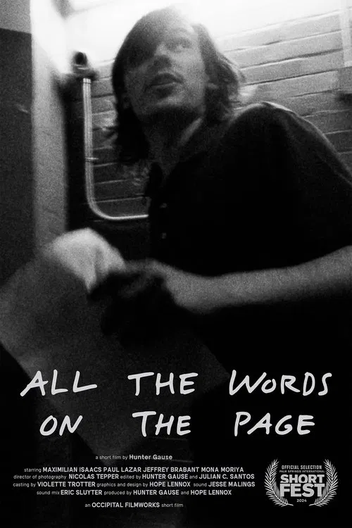 All the Words on the Page movie poster