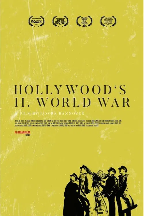 Hollywood's Second World War movie poster