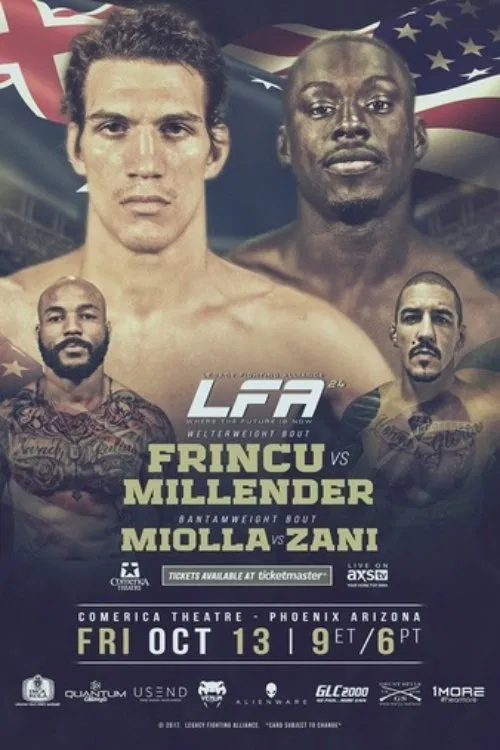 Legacy Fighting Alliance 24: Frincu vs. Millender movie poster