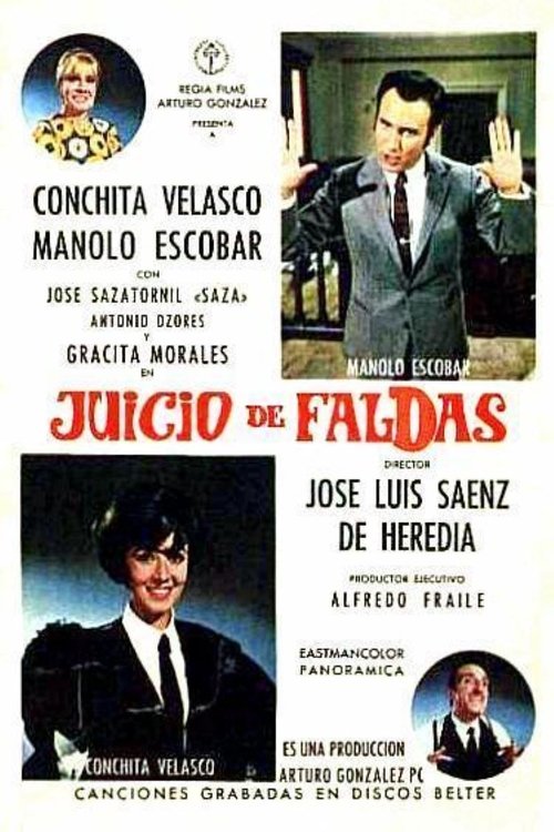 Juicio de faldas movie poster