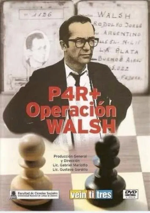 P4R+ Operación Walsh movie poster