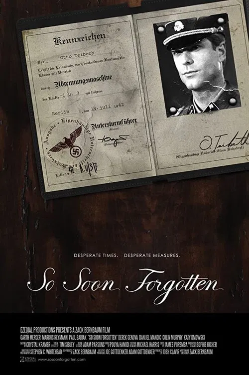 So Soon Forgotten movie poster