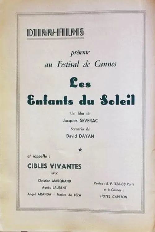 Poster do filme Children of the Sun
