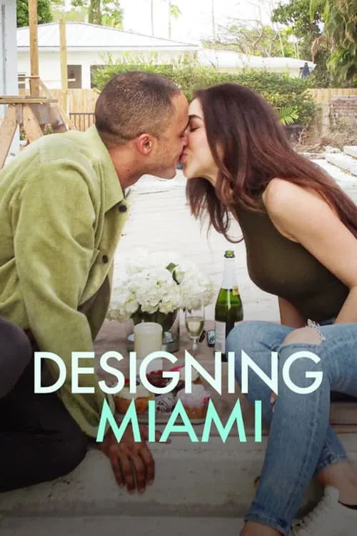 Designing Miami tv show poster