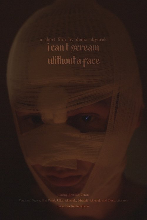 I can't scream without a face movie poster