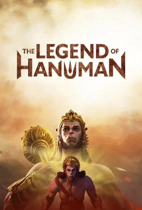 Poster da série A Lenda de Hanuman