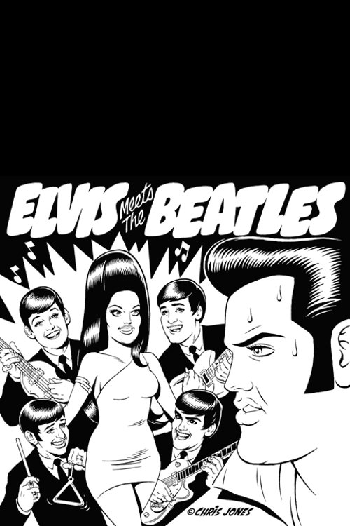 Elvis Meets the Beatles movie poster