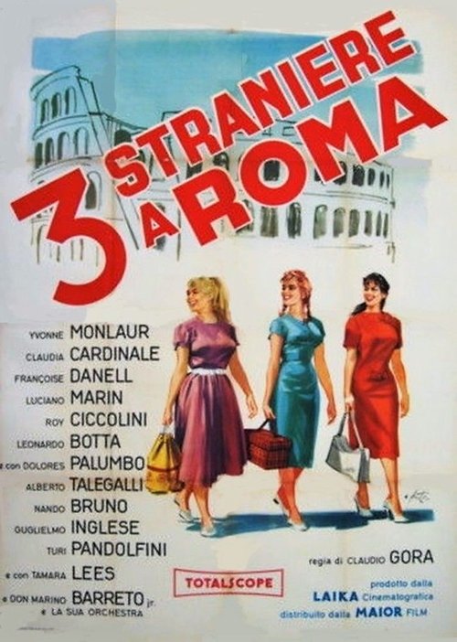3 Strangers in Rome movie poster