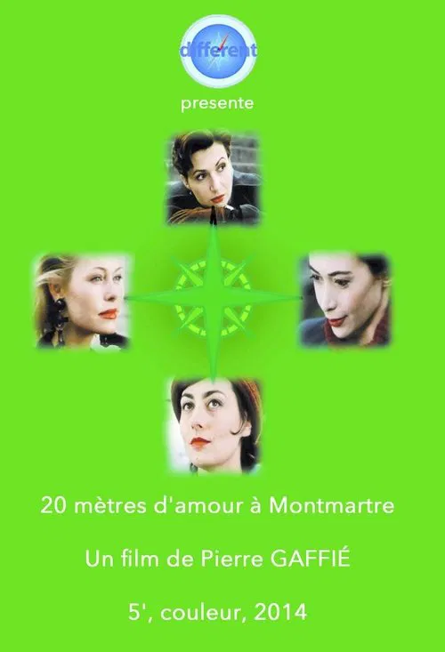 20 Meters of Love in Montmartre movie poster