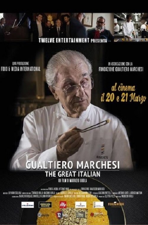 Gualtiero Marchesi: The Great Italian movie poster