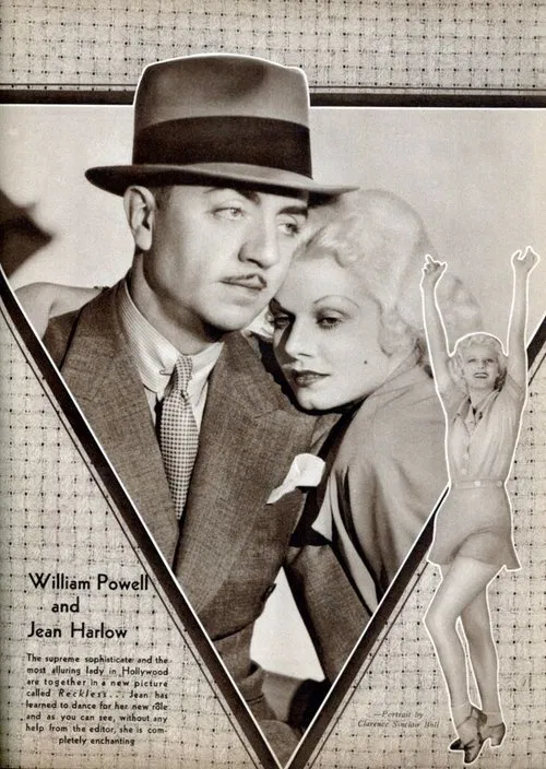 The Love Story of Jean Harlow and William Powell movie poster
