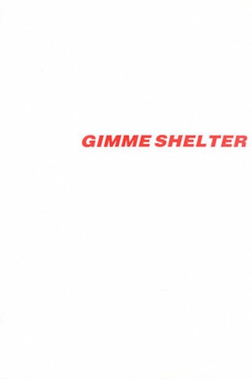 Gimme Shelter movie poster