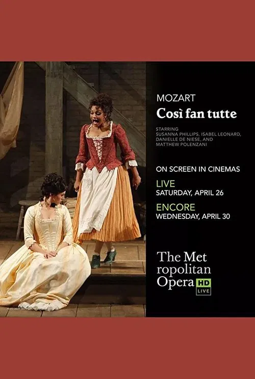 Poster do filme The Metropolitan Opera: Così Fan Tutte