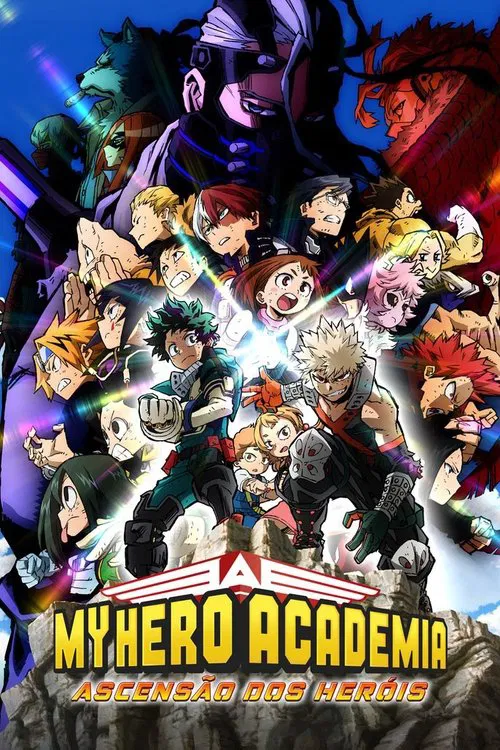 Poster do filme My Hero Academia: O Filme – Ascensão dos Heróis