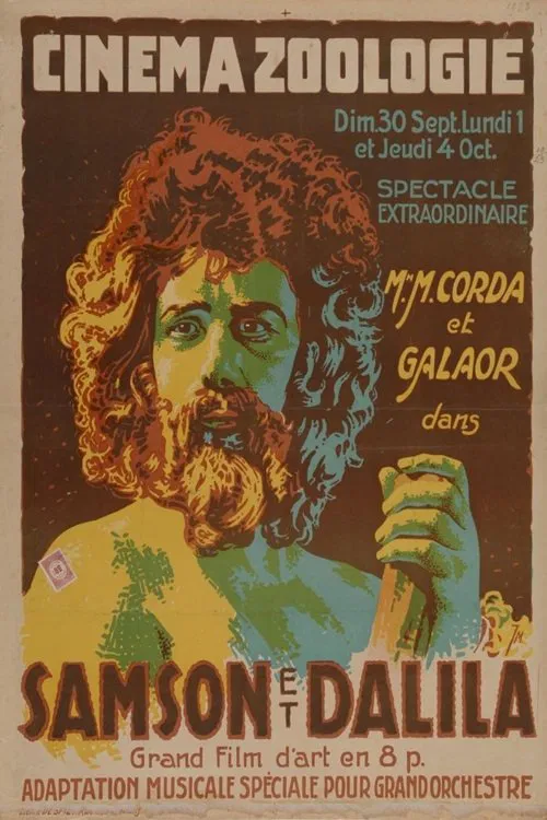 Samson und Delila movie poster