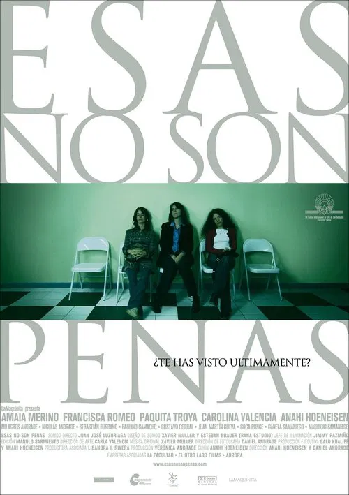 Esas no son penas movie poster