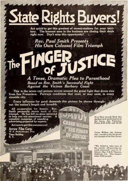 Poster do filme The Finger of Justice