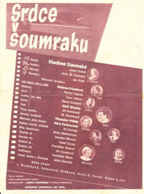 Srdce v soumraku movie poster