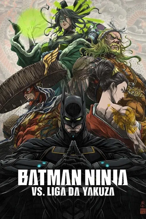 Poster do filme Batman Ninja vs. Liga da Yakuza